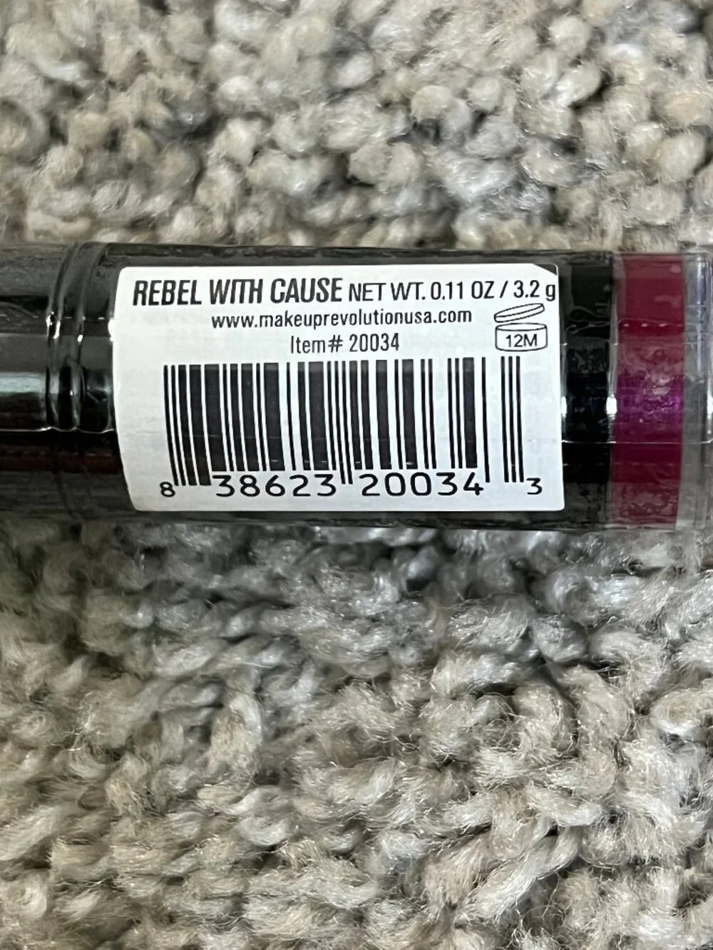 Makeup Revolution Lipstick Rebel With Cause